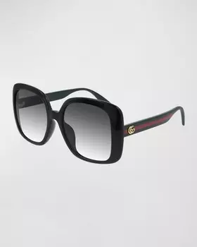 Солнцезащитные очки Square Web Arms Gucci