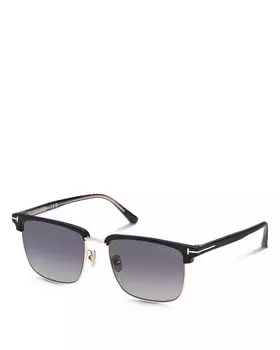 Солнцезащитные очки Tom Ford Hudson Square, 55 мм, черный