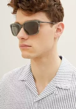 Солнцезащитные очки TOM TAILOR, цвет grau gestreift schwarz