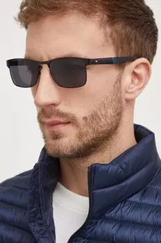 Солнцезащитные очки Tommy Hilfiger, черный