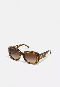 Солнцезащитные очки Tory Burch, коричневый
