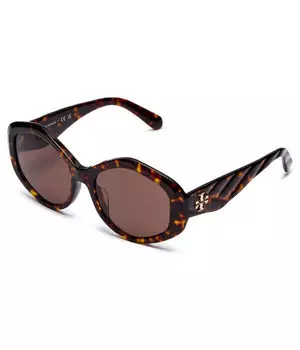 Солнцезащитные очки Tory Burch, зеленый