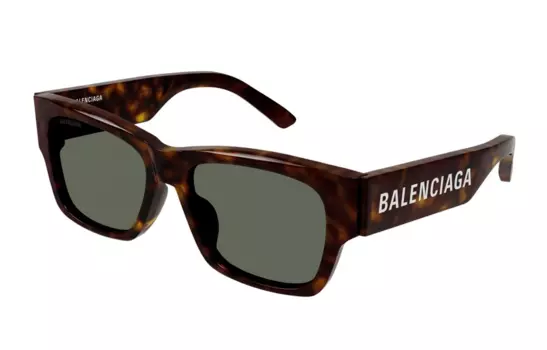 Солнцезащитные очки унисекс Balenciaga, коричневый
