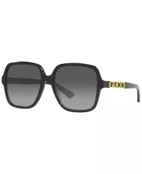 Солнцезащитные очки унисекс, GG1189S Gucci, черный
