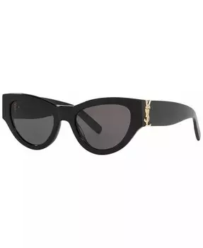 Солнцезащитные очки унисекс Saint Laurent, черный