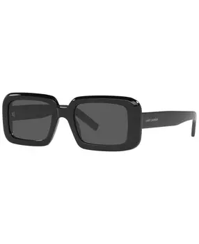 Солнцезащитные очки унисекс, SL 534 52 Saint Laurent, черный