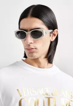 Солнцезащитные очки Unisex Versace, цвет matte silver-coloured