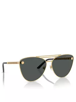 Солнцезащитные очки Versace, золотой