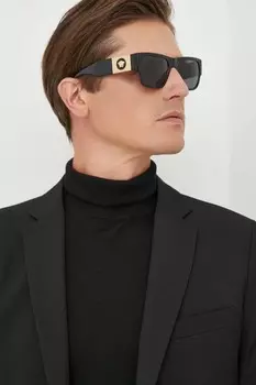 Солнцезащитные очки Версаче Versace, черный