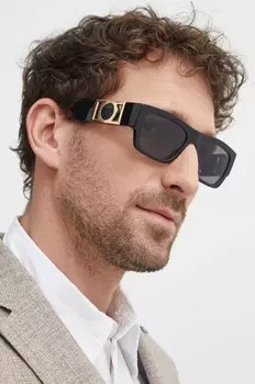 Солнцезащитные очки Версаче Versace, черный