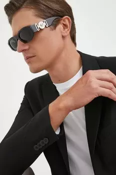 Солнцезащитные очки Версаче Versace, черный