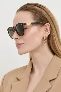 Солнцезащитные очки Версаче Versace, коричневый