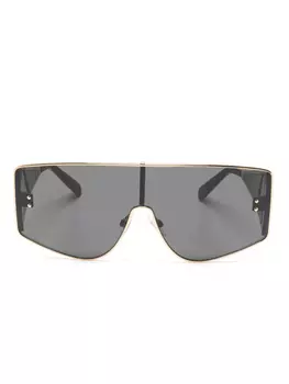 Солнцезащитные очки в оправе Shield Dolce & Gabbana Eyewear, золотой