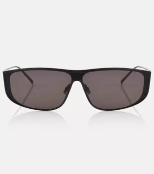 Солнцезащитные очки в прямоугольной оправе Luna Saint Laurent, черный