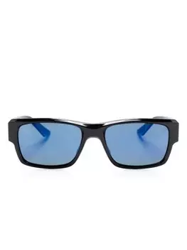 Солнцезащитные очки в прямоугольной оправе PUMA EYEWEAR, черный