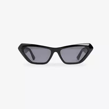 Солнцезащитные очки Zara by Carlyne Cerf Angular Cateye, черный