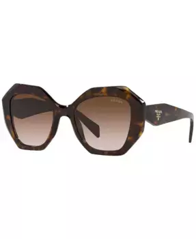 Солнцезащитные очки женские Symbole Irregular, модель PR 16WS PRADA, коричневый