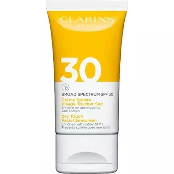 Солнцезащитный крем для лица Dry Touch UVB/Uva 30, 50 мл, Clarins