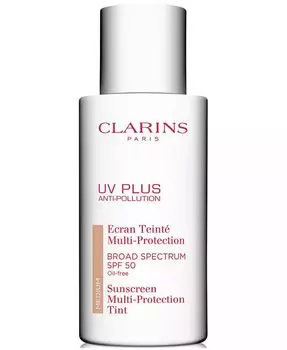 Солнцезащитный крем для лица UV Plus с защитой от загрязнений SPF 50 Clarins, цвет Deep