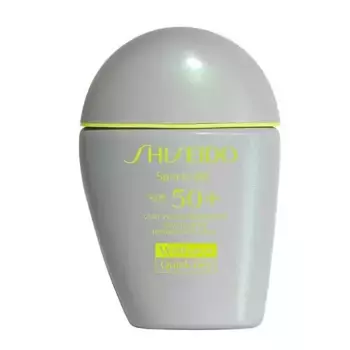 Солнцезащитный крем sports bb quick dry protector solar con color spf50+ Shiseido, цвет dark