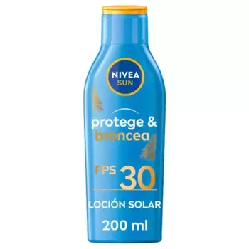Солнцезащитный крем sun leche solar protege & broncea Nivea, цвет 30