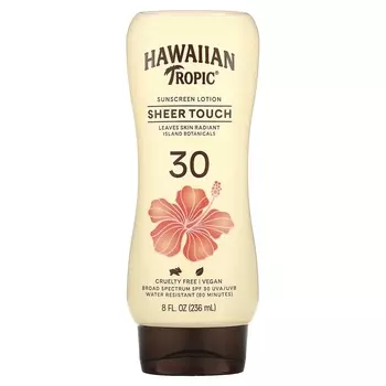 Солнцезащитный лосьон Hawaiian Tropic Sheer Touch SPF 30, 236 мл