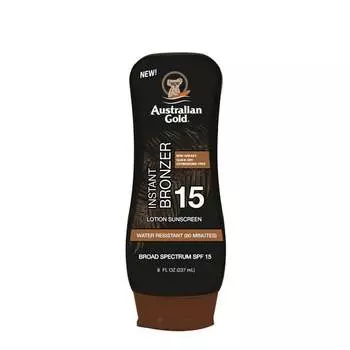 Солнцезащитный лосьон с бронзатором SPF15 Australian Gold