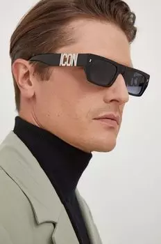 Солнечные очки Dsquared2, черный