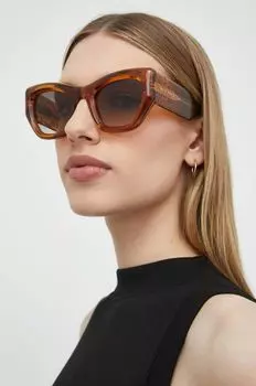 Солнечные очки Etro, оранжевый