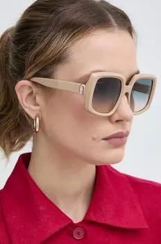 Солнечные очки Furla, бежевый