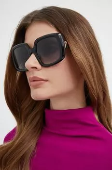 Солнечные очки Furla, черный