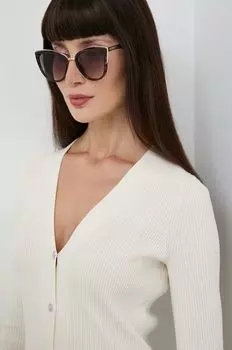 Солнечные очки Guess, коричневый