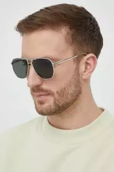 Солнечные очки Guess, зеленый