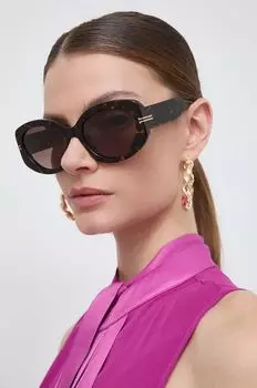 Солнечные очки Marc Jacobs, коричневый