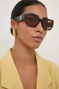 Солнечные очки Marc Jacobs, коричневый