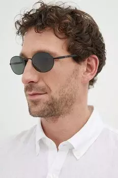 Солнечные очки Persol, черный