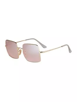 Солнечные очки Ray-Ban Square, золото