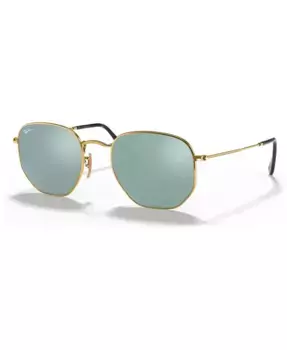 Солнечные очки, RB3548N HEXAGONAL FLAT LENSES Ray-Ban, золотой