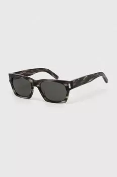 Солнечные очки Saint Laurent, серый