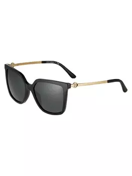 Солнечные очки Tory Burch, черный