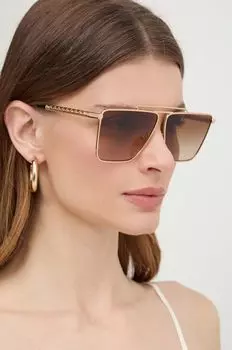 Солнечные очки Versace, золотой
