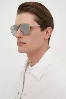 Солнечные очки Versace, золотой