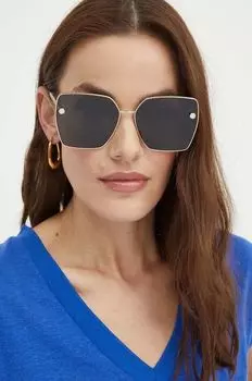 Солнечные очки Versace, золотой