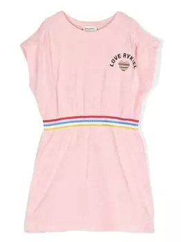 Sonia Rykiel махровое платье без рукавов, розовый