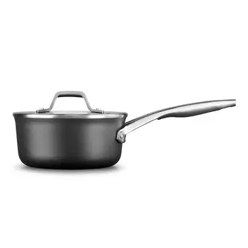 Сотейник с крышкой Calphalon Premier 1,5 л, черный