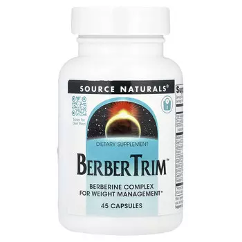 Source Naturals, BerberTrim , 45 капсул