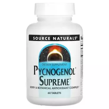 Source Naturals Pycnogenol Supreme 60 таблеток
