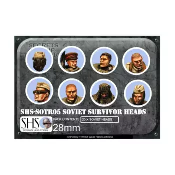 Советские головы выживших, Secrets of the Third Reich 1949 - Separate Heads System (28mm)