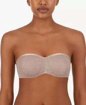 Современный кружевной бюстгальтер без бретелек без подкладки DK4025 DKNY