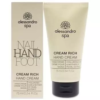 Spa Cream Rich Rich Антивозрастной крем для рук для сухих и напряженных рук 75мл, Alessandro